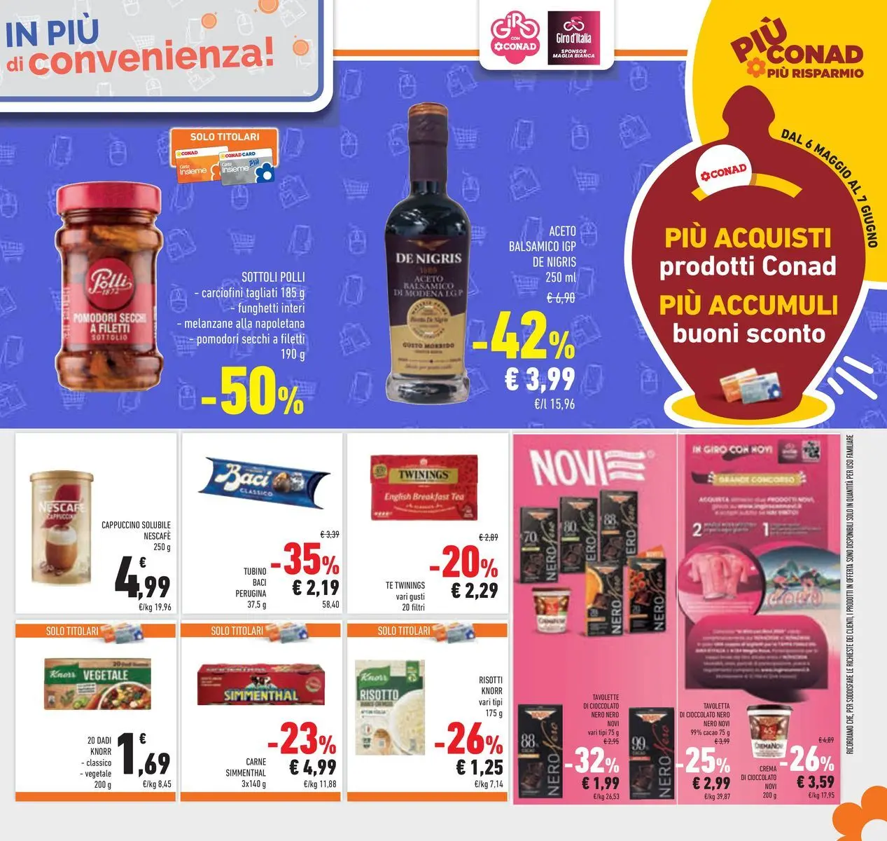 Volantino Conad dal 05/05/2026 > Anteprima | Pagina: 30 | Prodotti: Pomodori, Aceto, Melanzane, Pomodori secchi