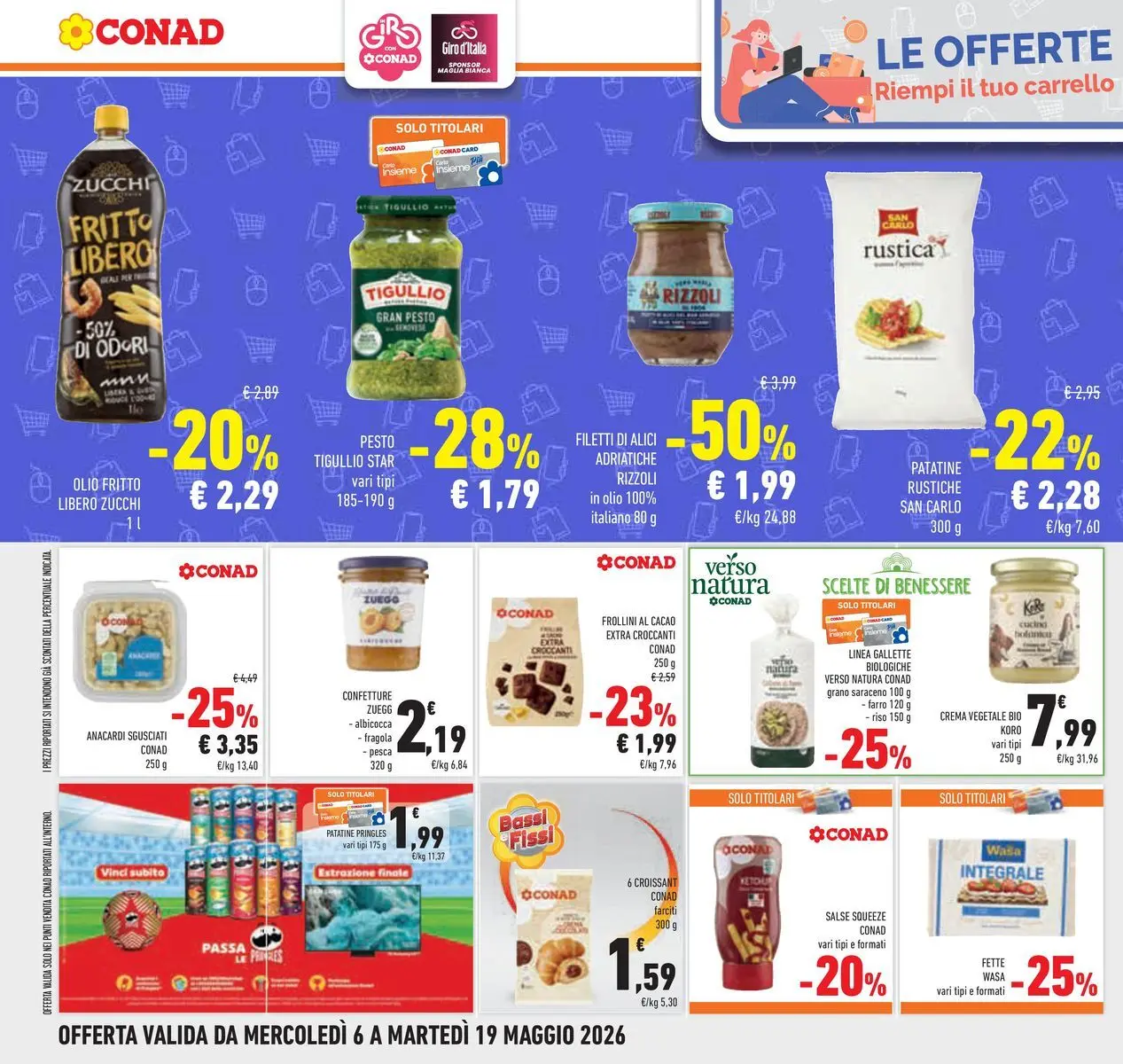 Volantino Conad dal 05/05/2026 > Anteprima | Pagina: 72 | Prodotti: Crema, Pesca, Croissant, Farro
