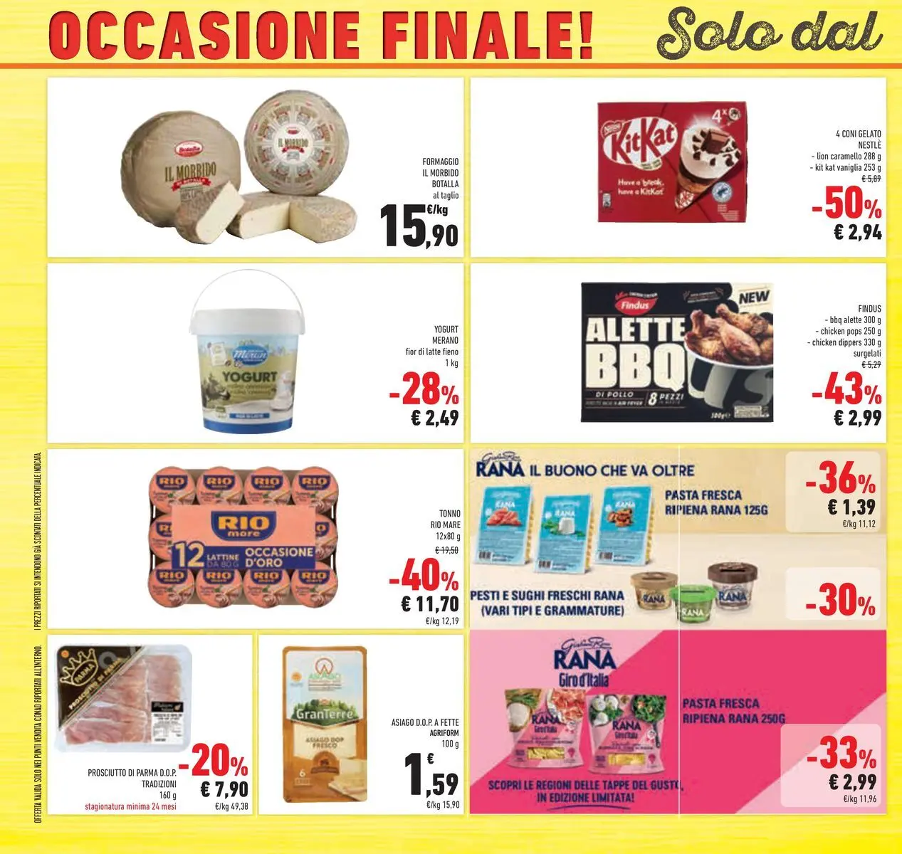 Volantino Conad dal 05/05/2026 > Anteprima | Pagina: 86 | Prodotti: Pollo, Gelato, Latte, Pesto