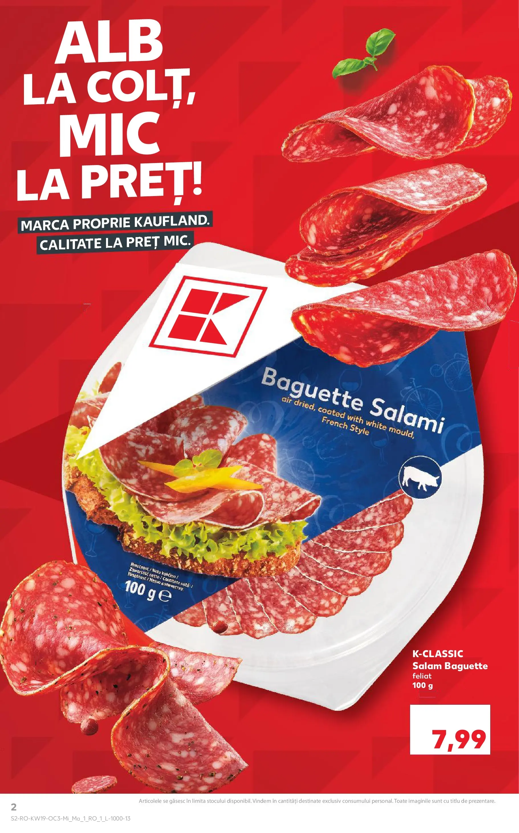 Kaufland Brașov 05.05.2026 - Revista si Oferta | Pagină: 2 | Produse: Delgeç, Salam