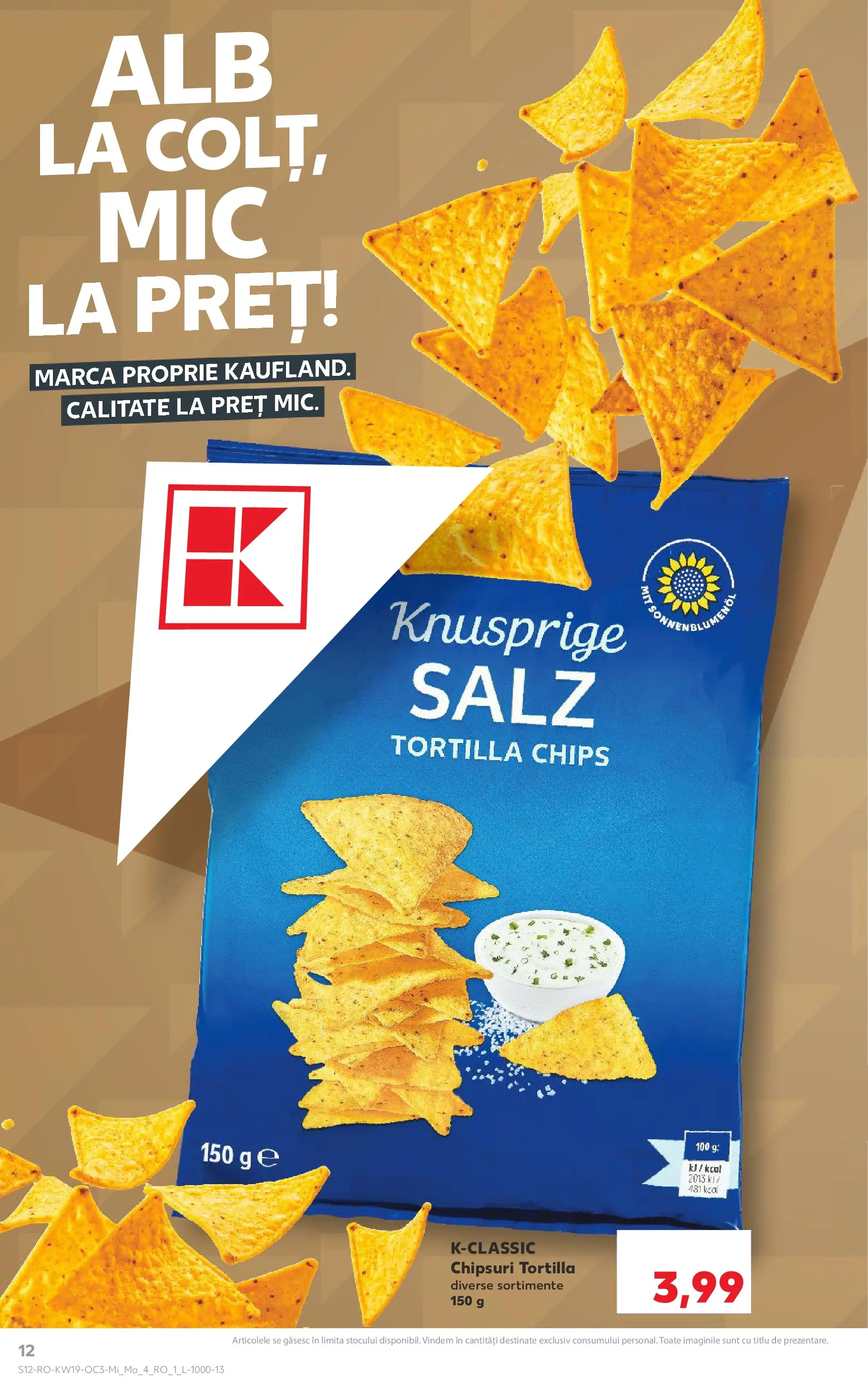 Kaufland Brașov 05.05.2026 - Revista si Oferta | Pagină: 12 | Produse: Chipsuri