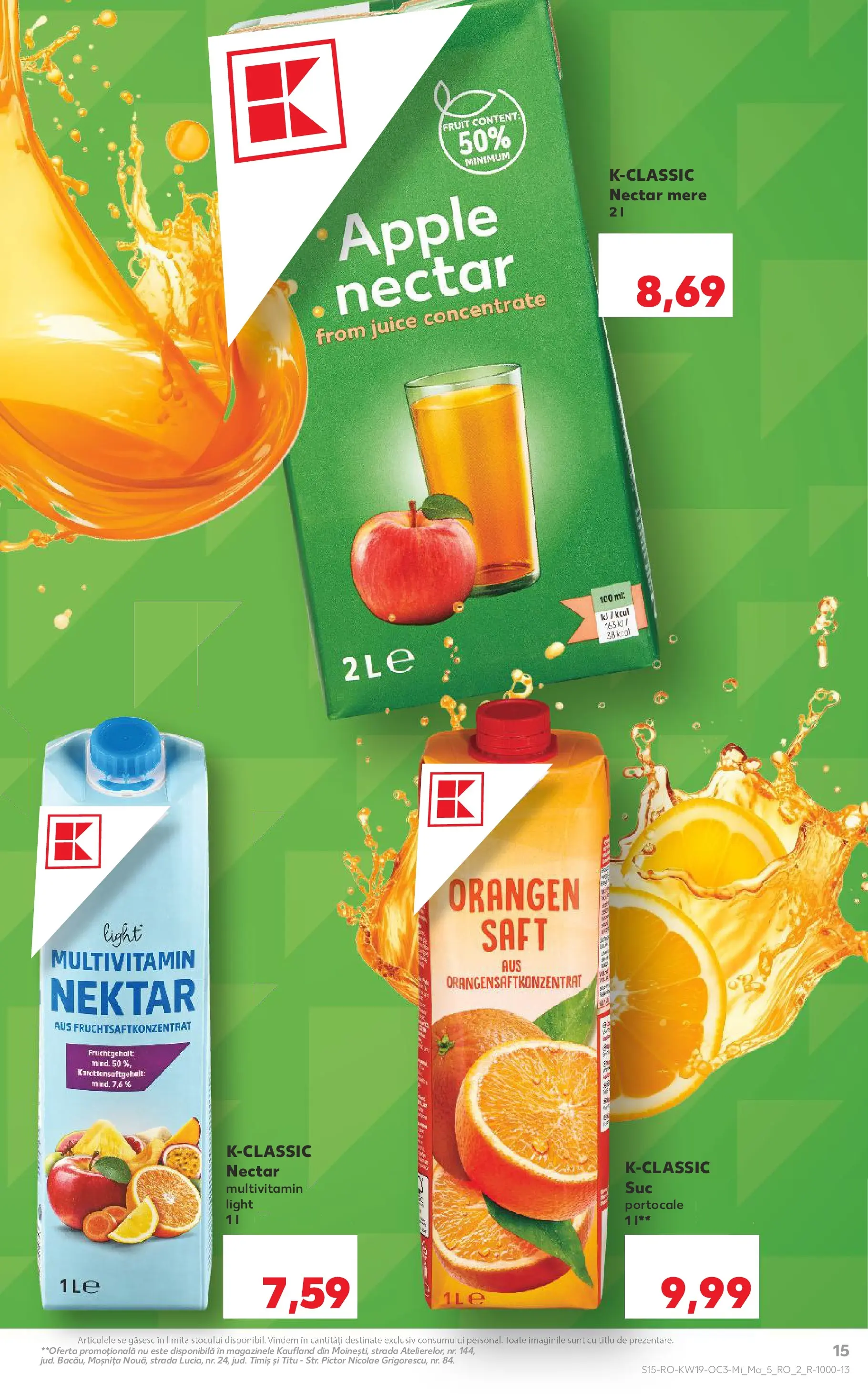 Kaufland Brașov 05.05.2026 - Revista si Oferta | Pagină: 15 | Produse: Apple, Suc, Mere, Portocale
