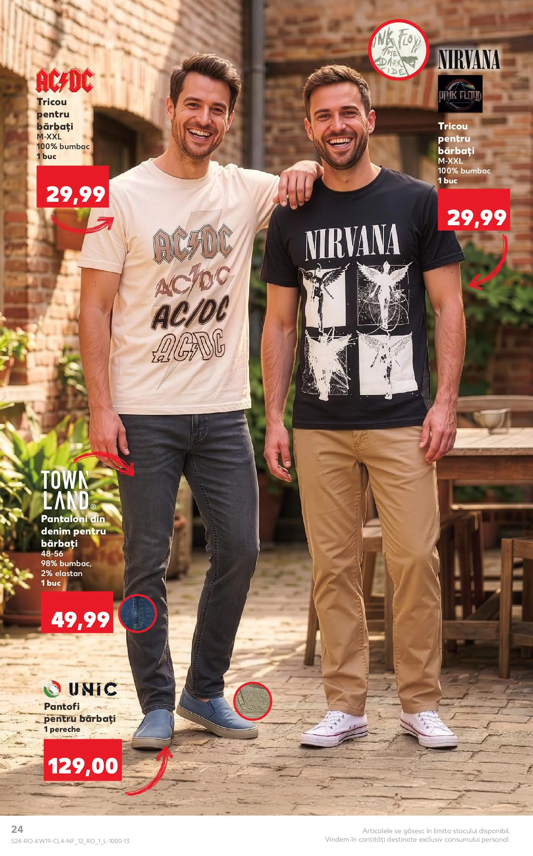 Kaufland Viseu de Sus 05.05.2026 - Revista si Oferta | Pagină: 24 | Produse: Pantofi, Kestane, Tricou, Pantaloni