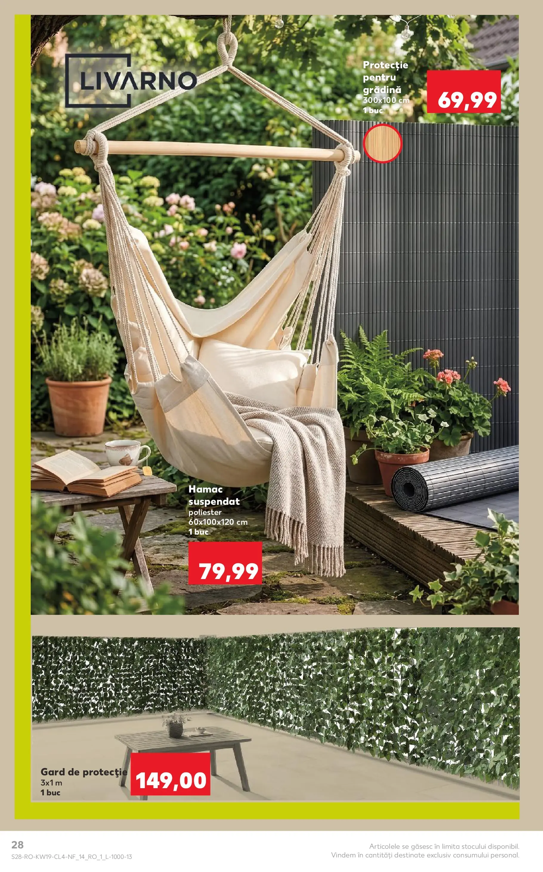 Kaufland Viseu de Sus 05.05.2026 - Revista si Oferta | Pagină: 28 | Produse: Hamac