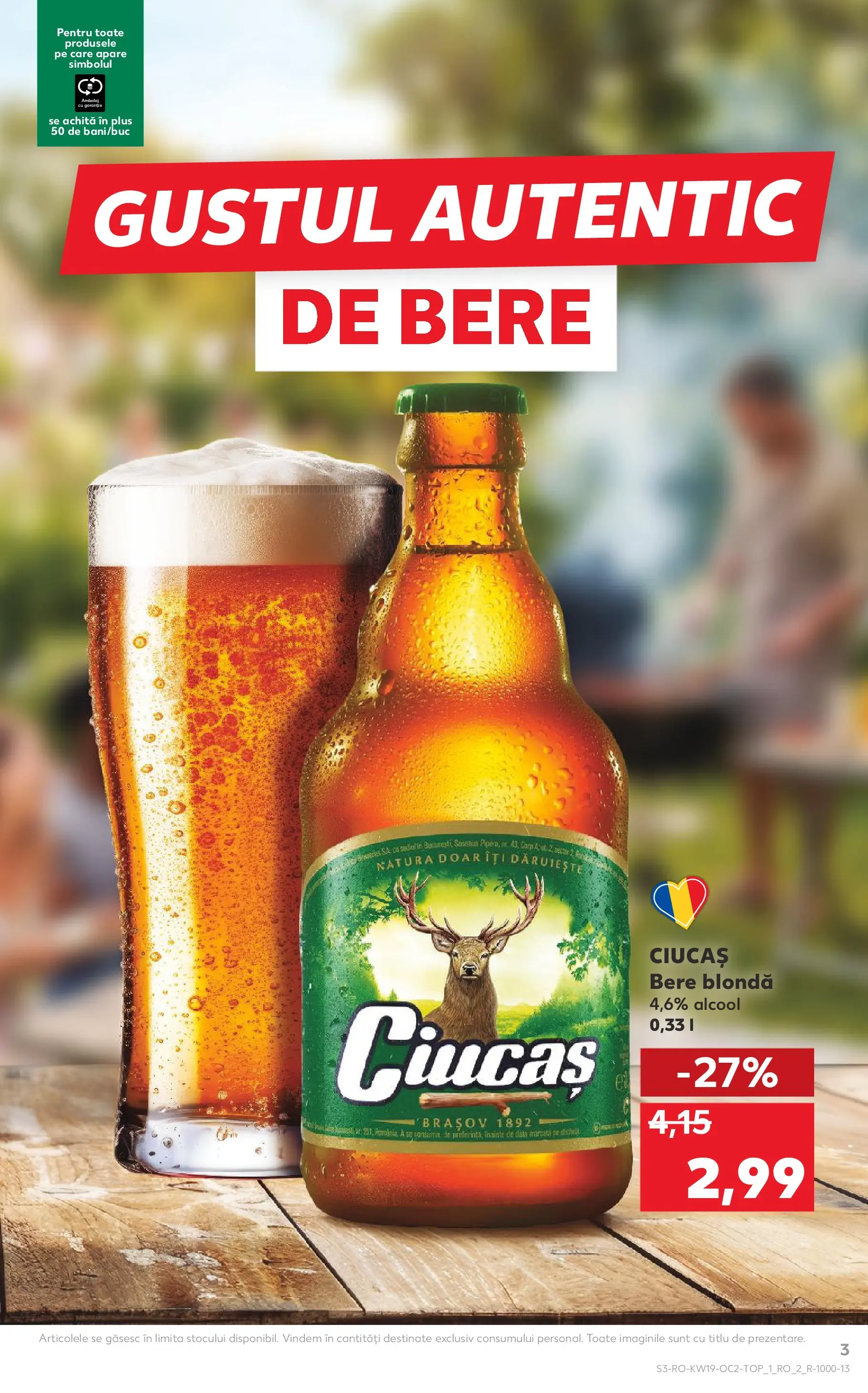 Kaufland Domnesti 06.05.2026 - Revista si Oferta | Pagină: 3 | Produse: Bere