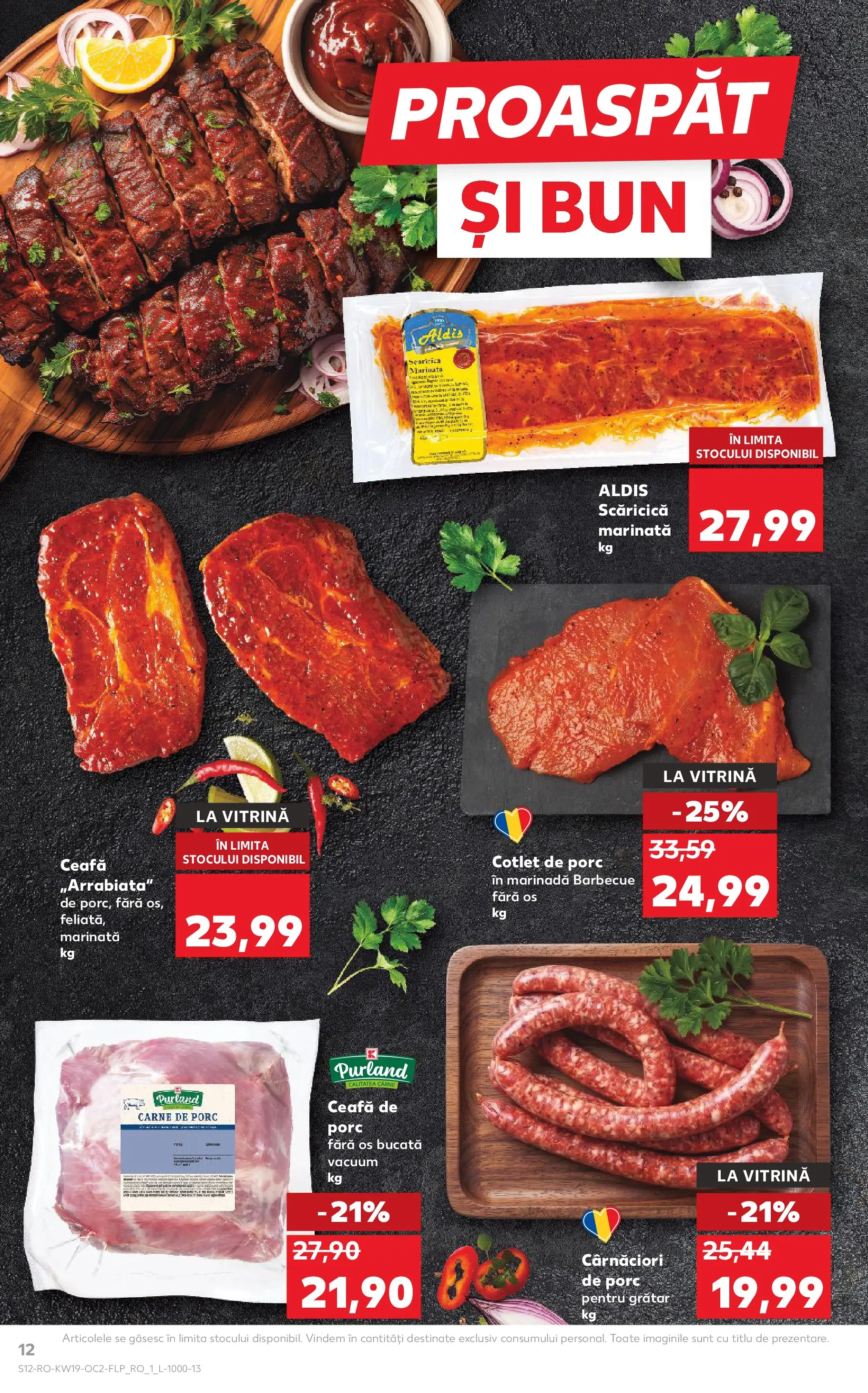 Kaufland Domnesti 06.05.2026 - Revista si Oferta | Pagină: 12 | Produse: Lait de coco, Grătar, Vitrină, Carne De Porc
