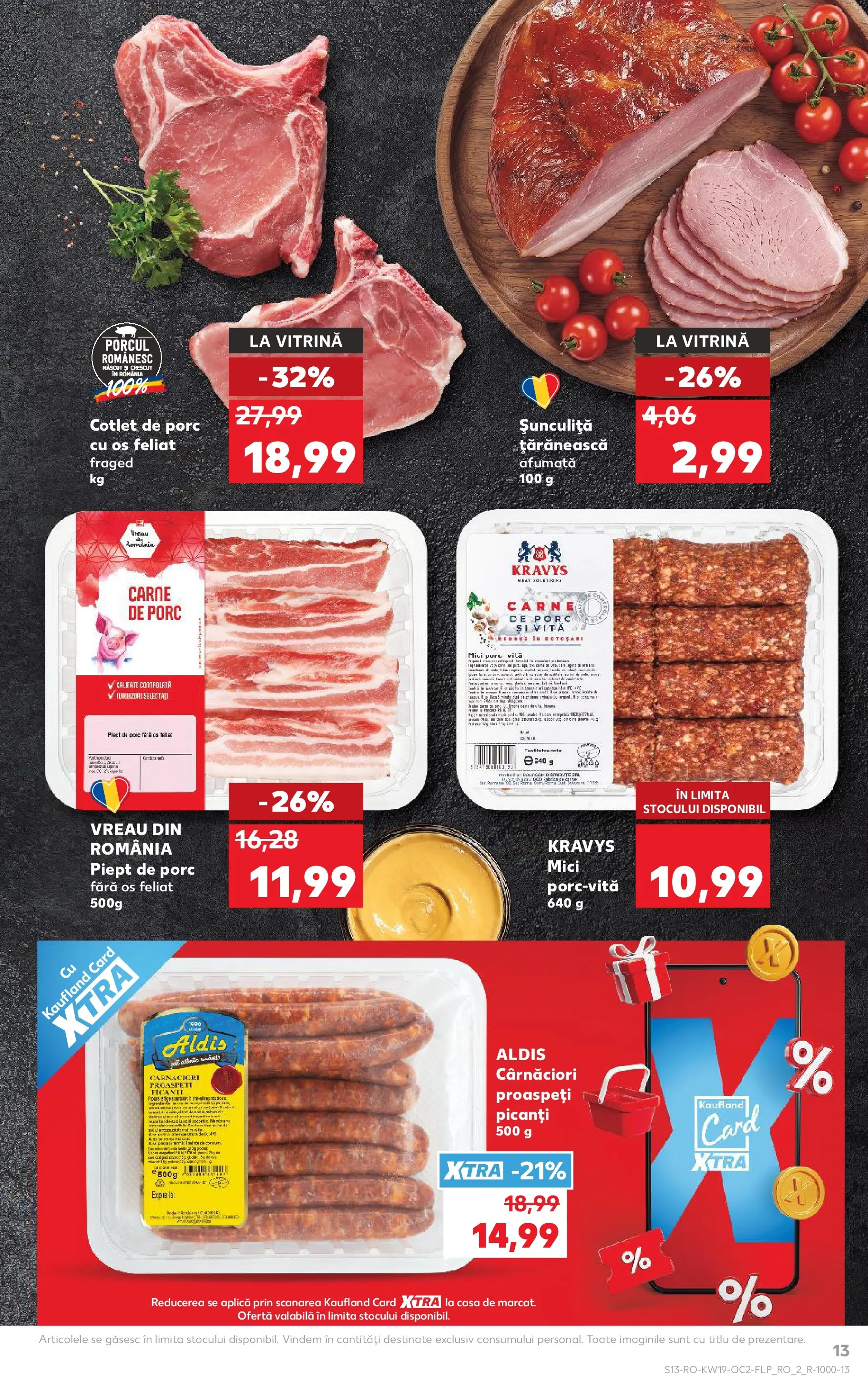 Kaufland Domnesti 06.05.2026 - Revista si Oferta | Pagină: 13 | Produse: Lait de coco, Vitrină, Mici, Carne De Porc