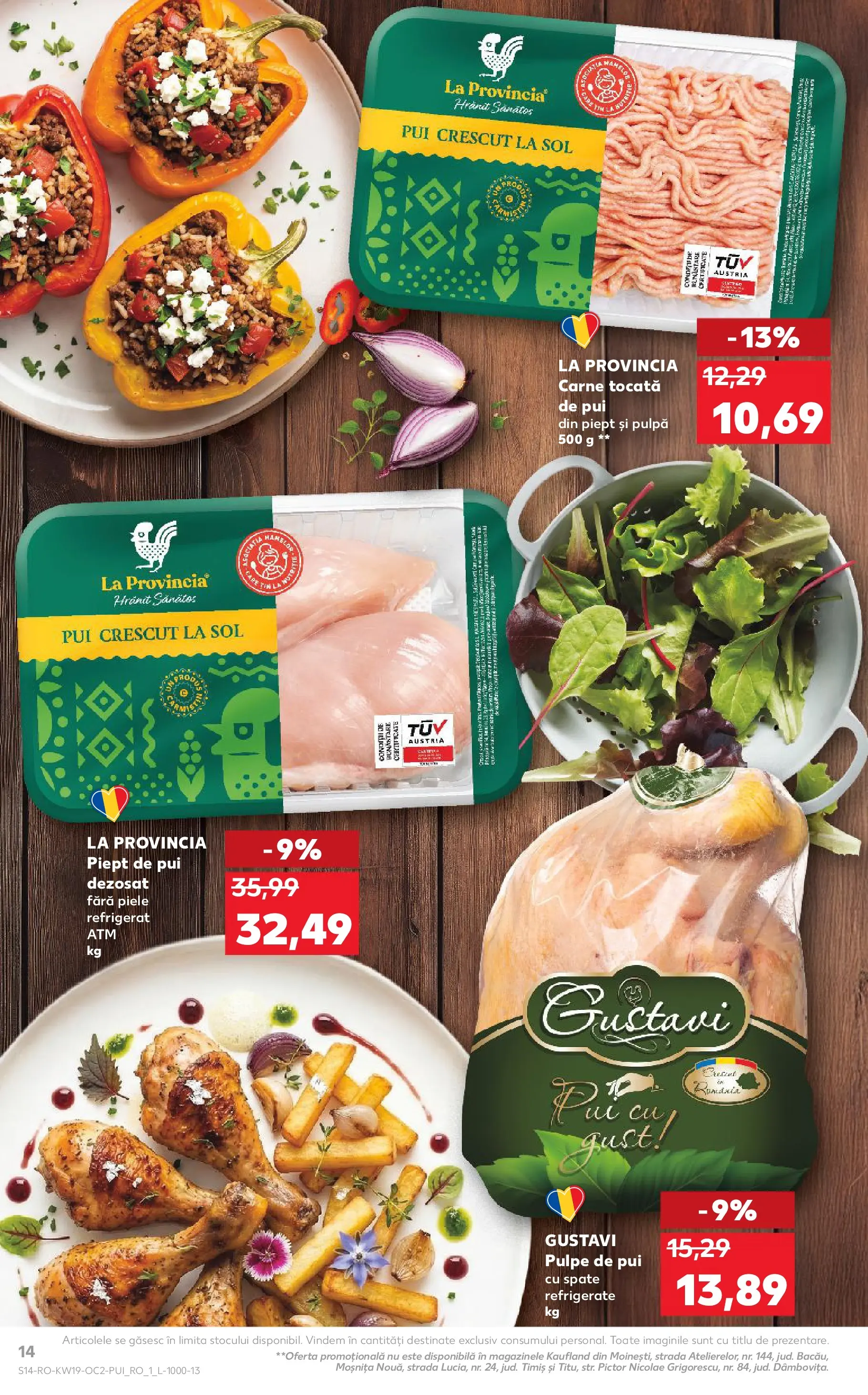 Kaufland Domnesti 06.05.2026 - Revista si Oferta | Pagină: 14 | Produse: Hacıyatmaz Kedi Oyuncağı, Kedi Oyun Alanları, Carne tocată