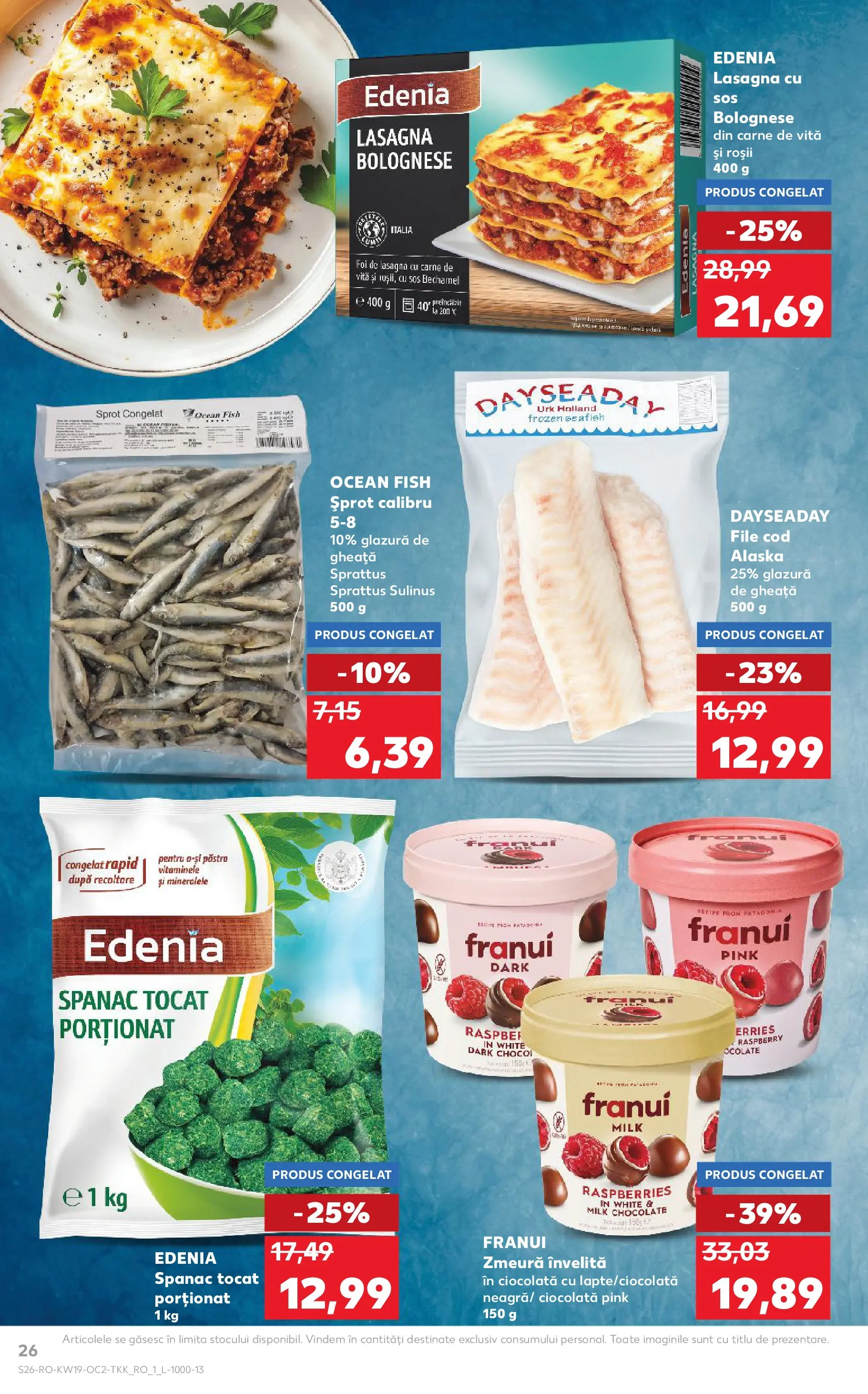 Kaufland Domnesti 06.05.2026 - Revista si Oferta | Pagină: 26 | Produse: Zmeură, Roșii, Carne De Vită, Sos