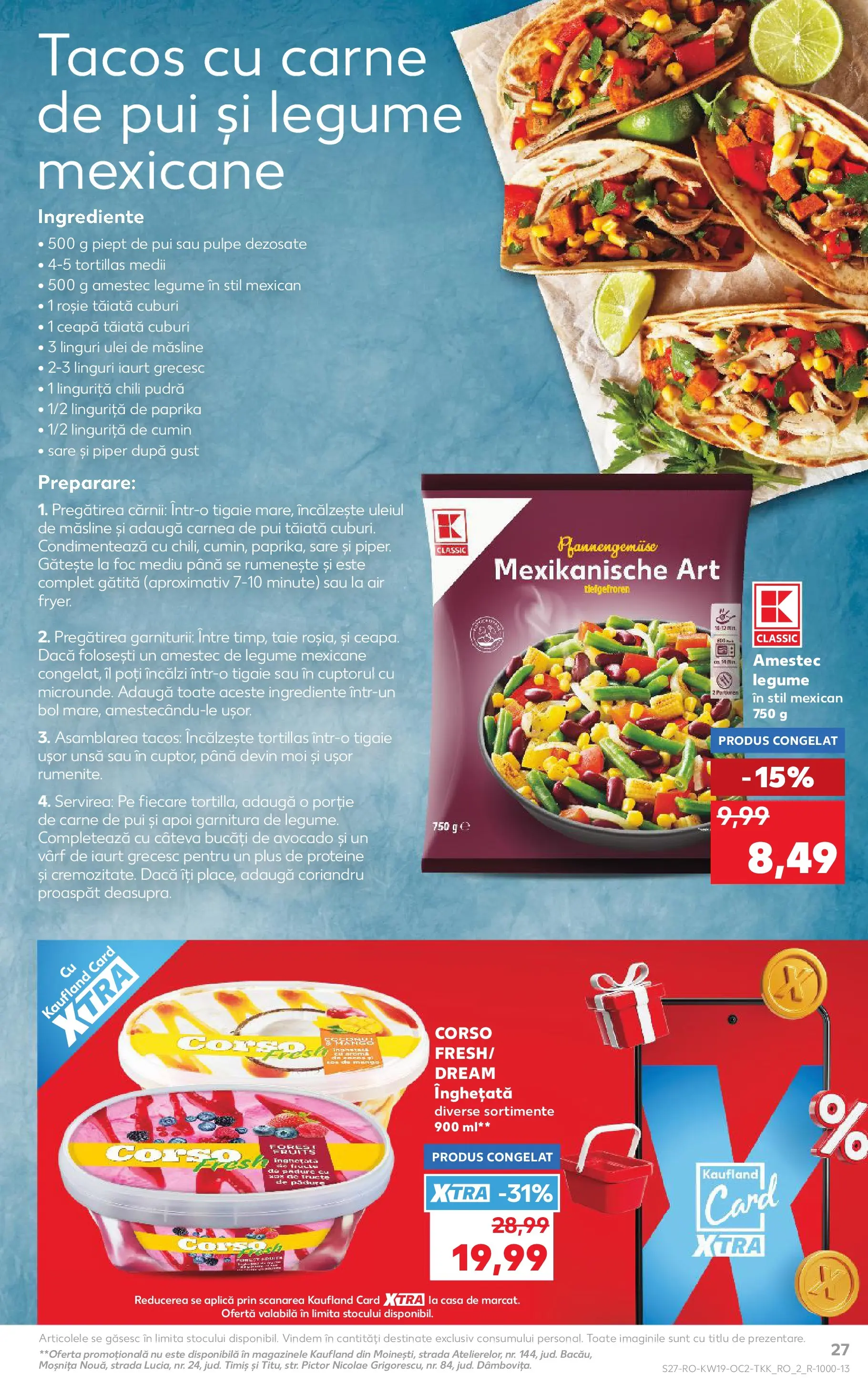 Kaufland Domnesti 06.05.2026 - Revista si Oferta | Pagină: 27 | Produse: Bol, Pudră, Iaurt, Sare