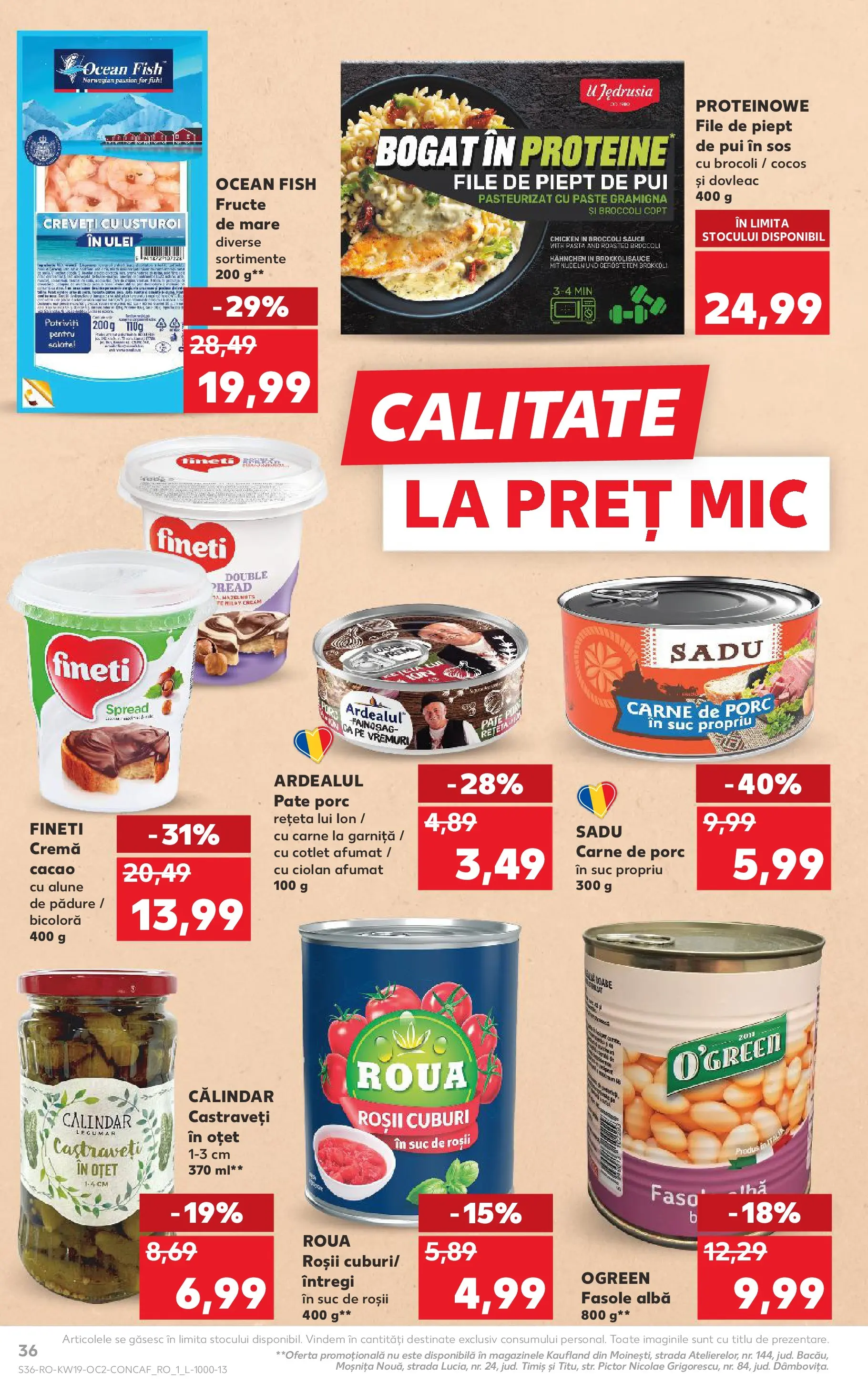 Kaufland Domnesti 06.05.2026 - Revista si Oferta | Pagină: 36 | Produse: Masaüstü kılıfı, Lait de coco, Ulei, Roșii