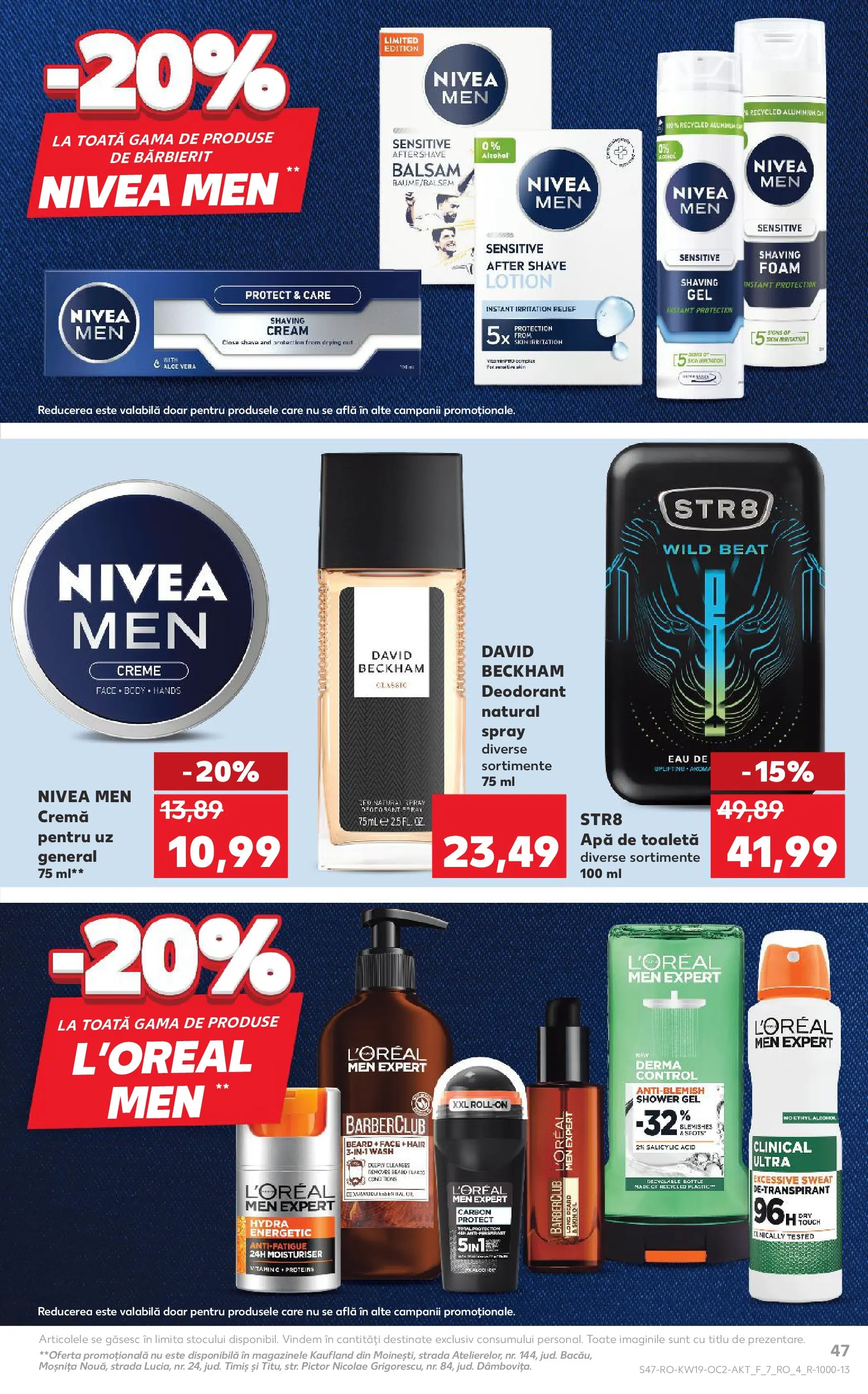 Kaufland Domnesti 06.05.2026 - Revista si Oferta | Pagină: 47 | Produse: Apă de toaletă, Balsam, Deodorant, Apă