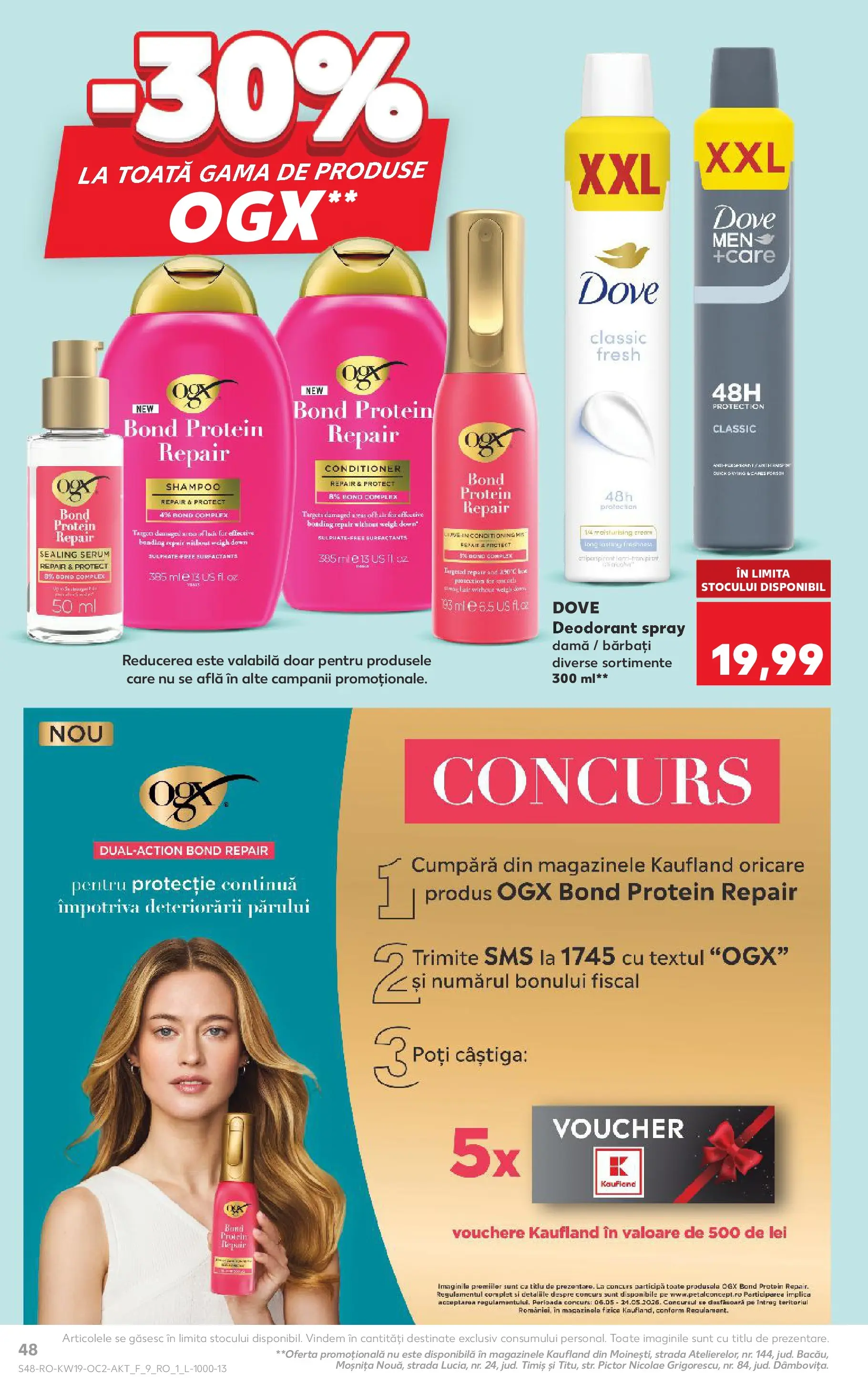 Kaufland Domnesti 06.05.2026 - Revista si Oferta | Pagină: 48 | Produse: Serum, Deodorant