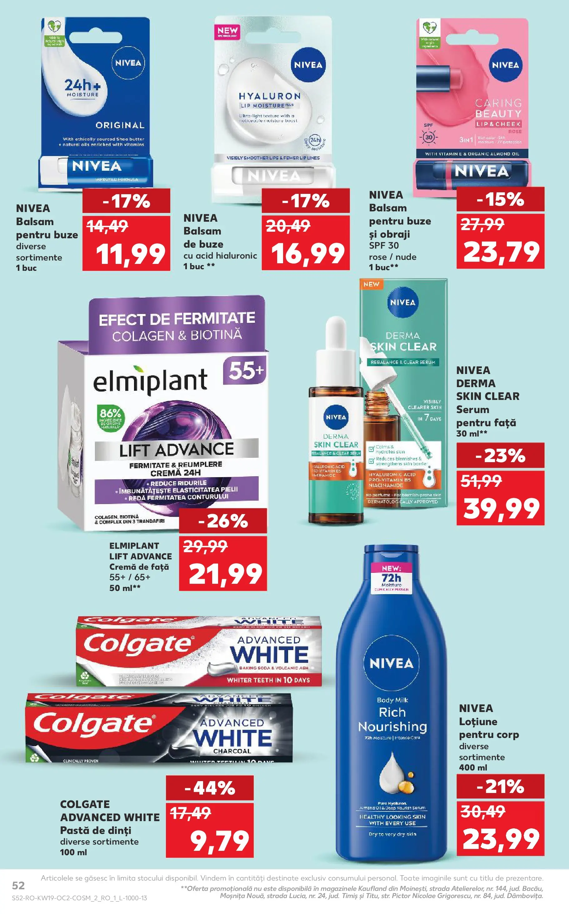 Kaufland Domnesti 06.05.2026 - Revista si Oferta | Pagină: 52 | Produse: Serum, Body, Cremă, Pastă de dinți