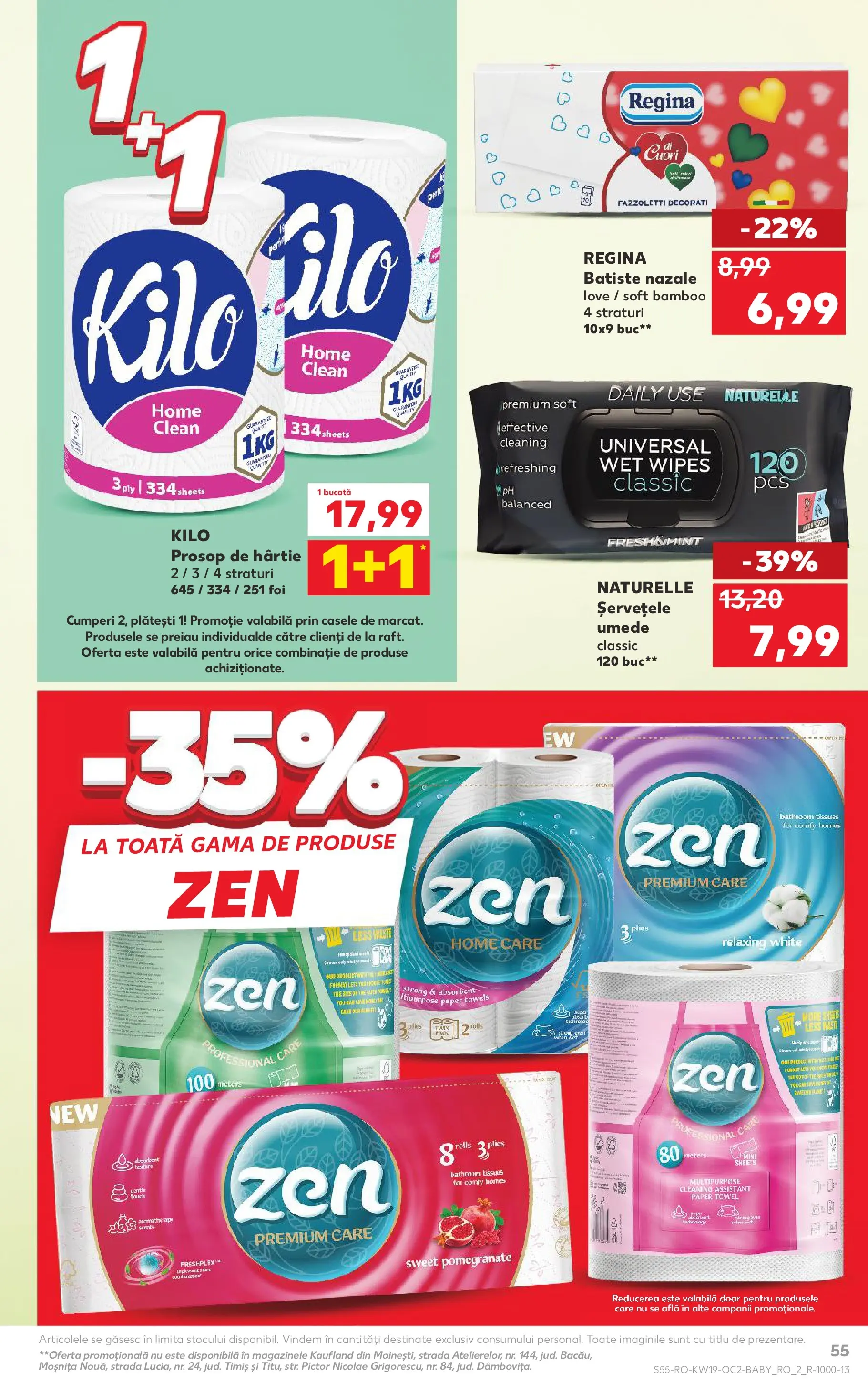 Kaufland Domnesti 06.05.2026 - Revista si Oferta | Pagină: 55 | Produse: Pomelo, Șervețele umede, Yaşlı Köpek Konservesi