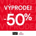 F&F V&yacute;prodej až -50% &ndash; do 06.05.2026