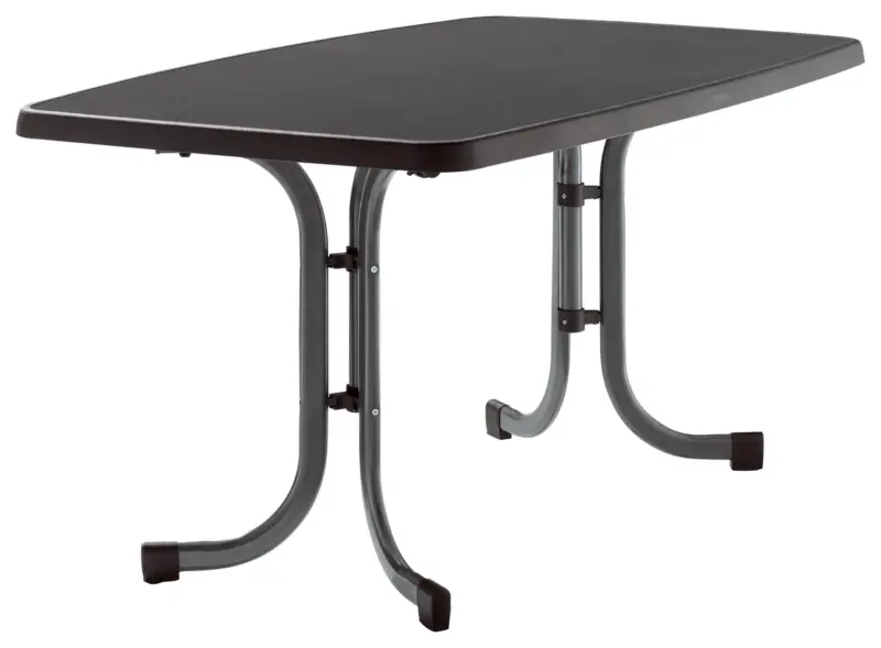 Gartentisch ca. 150x90x72cm Anthrazit,Grau