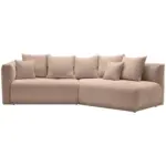 XXXLutz Lauterach - Ihr M&ouml;belhaus bei Bregenz Ecksofa in Chenille Beige 315/180 cm