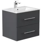 M&ouml;belix WASCHTISCHKOMBI Homeline, Graphitfarben B: 61,5 cm