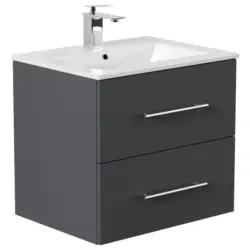 WASCHTISCHKOMBI Homeline, Graphitfarben B: 61,5 cm