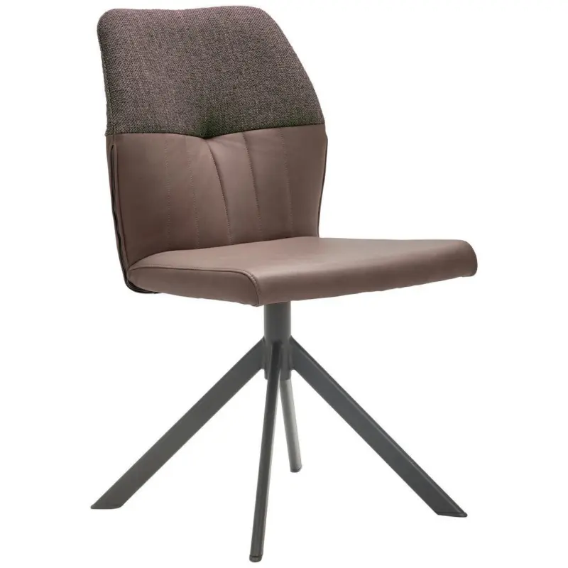 Stuhl Beinauswahl, Lederauswahl, Stoffauswahl, Sitzfl&auml;che 180&deg; drehbar Lederlook, Webstoff