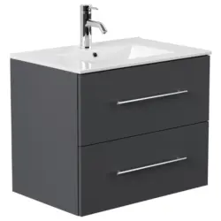 WASCHTISCHKOMBI Homeline, Graphitf, B: 71 cm