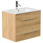 M&ouml;belix WASCHTISCHKOMBI Homeline, Eichefarben B: 71 cm