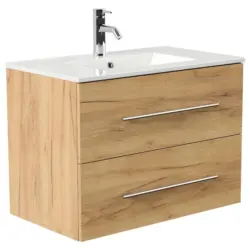WASCHTISCHKOMBI Homeline, Eichefarben B: 81 cm