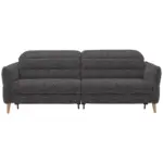 XXXLutz Lauterach - Ihr M&ouml;belhaus bei Bregenz 2-Sitzer-Sofa in Webstoff Dunkelgrau