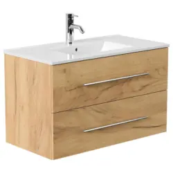 WASCHTISCHKOMBI Homeline, Eichefarben B: 91 cm