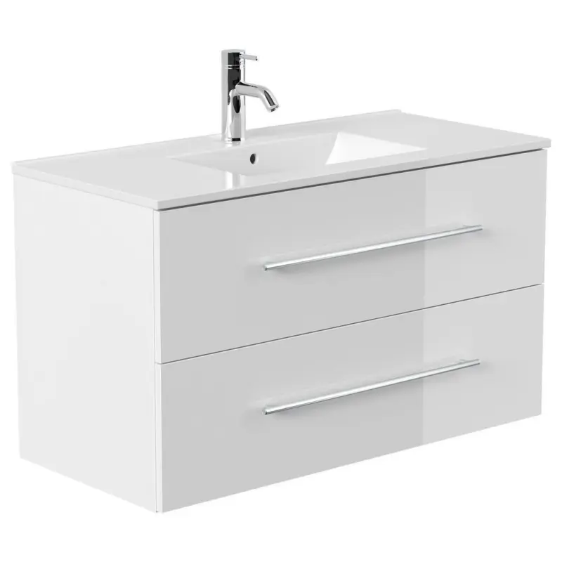 WASCHTISCHKOMBI Homeline, Wei&szlig; HG B: 101cm
