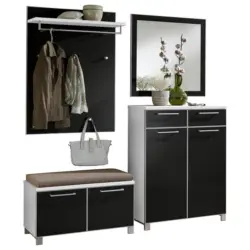 Garderobe 5-teilig in 180/195/40 cm