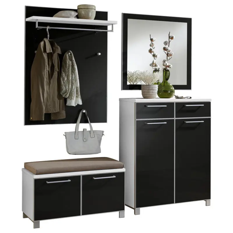 Garderobe 5-teilig in 180/195/40 cm