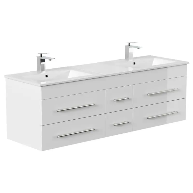 WASCHTISCHKOMBI Nero XL, Wei&szlig; HG B: 153 cm