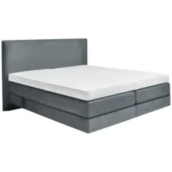 Boxspringbett 200/200 cm in Grau