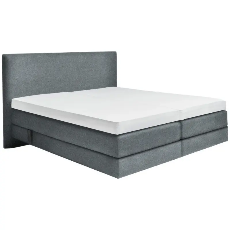 Boxspringbett 200/200 cm in Grau