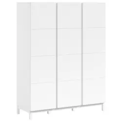 Kleiderschrank in Wei&szlig;