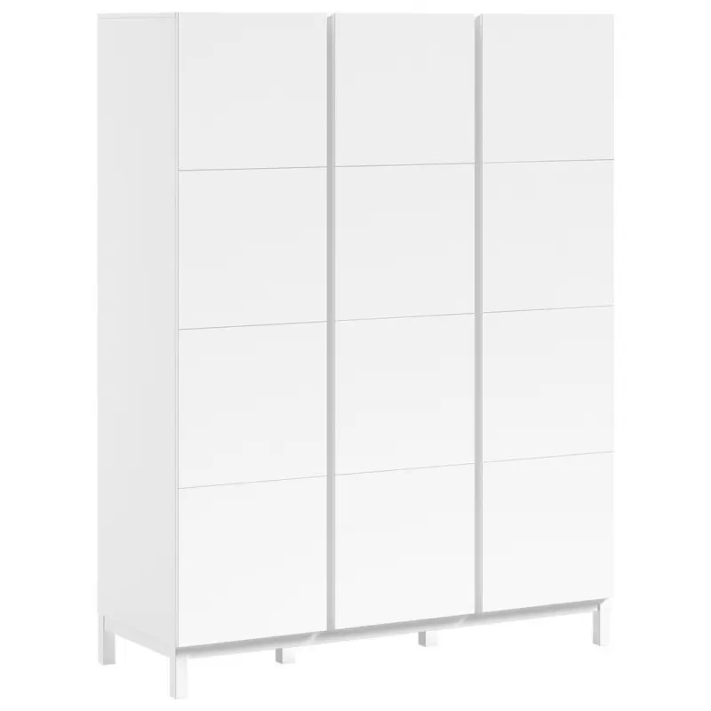 Kleiderschrank in Wei&szlig;