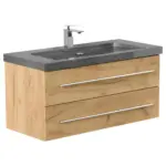 M&ouml;belix WASCHTISCHKOMBI Yamo, Eichefarben B: 100 cm