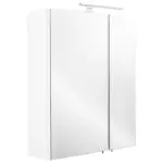 M&ouml;belix SPIEGELSCHRANK Wei&szlig; B: 60cm