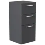 M&ouml;belix MIDISCHRANK Graphitfarben B: 35,2cm