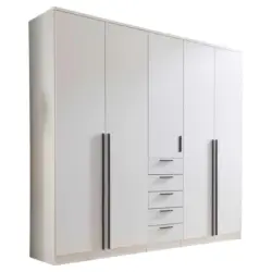 Kleiderschrank in Wei&szlig;