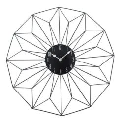 Wanduhr Schwarz