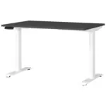 XXXLutz Lauterach - Ihr M&ouml;belhaus bei Bregenz Schreibtisch 120/80/72-118 cm Graphitfarben, Wei&szlig; elektrisch h&ouml;henverstellbar