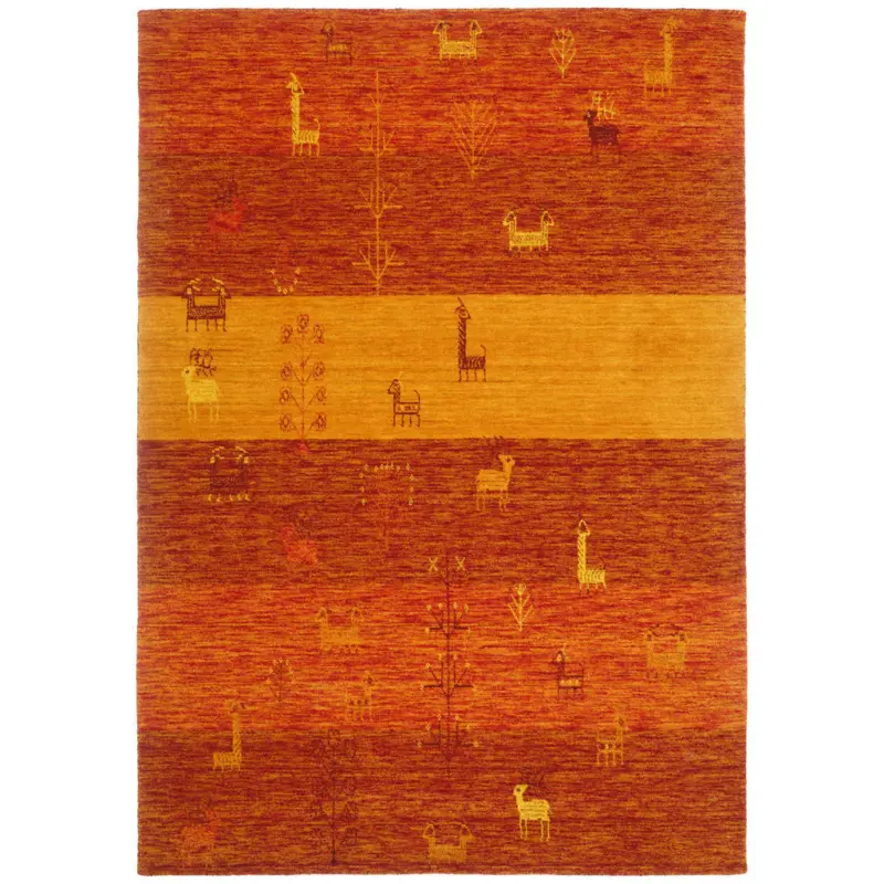 Orientteppich 80/200 cm Chasca Rot