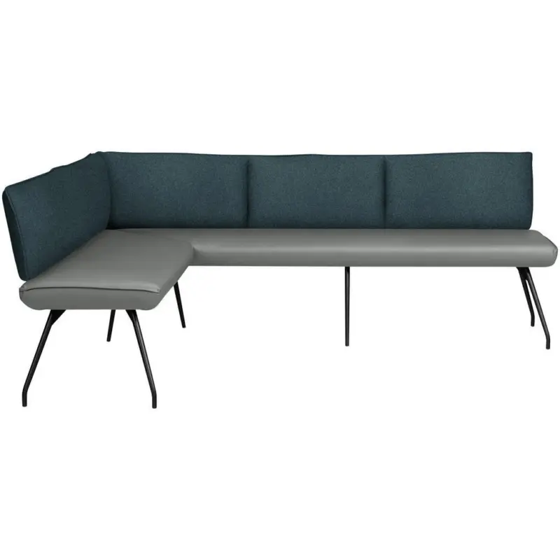 Eckbank 175/205 cm in Graublau