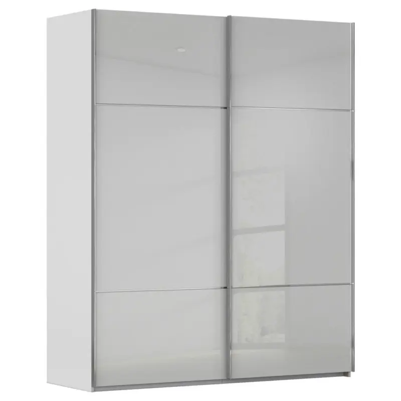 Schwebet&uuml;renschrank in Grau