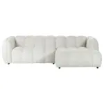 XXXLutz Lauterach - Ihr M&ouml;belhaus bei Bregenz Ecksofa in Chenille Creme 272/172 cm