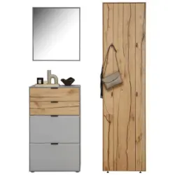 Garderobe in 128,8/205,5/37,1 cm