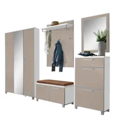 Garderobe 6-teilig in 245/195/40 cm